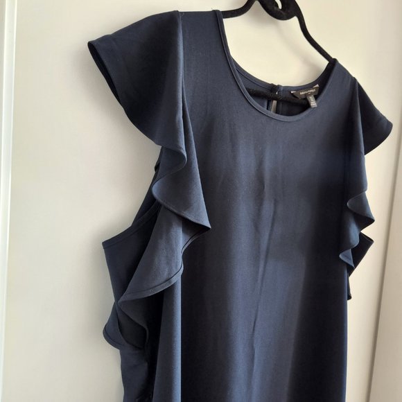 Banana Republic Navy Blue Shift Dress - Picture 6 of 6